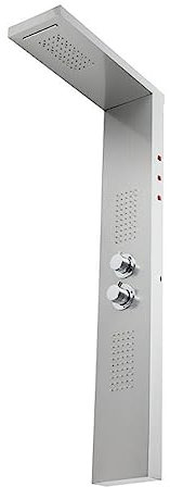 Système de douche LED, Robinets de douche de salle de bain de luxe, mitigeur de baignoire à colonne de panneau de douche à LED, écran de température de douche à main multifonctionnel Multifonctionnel