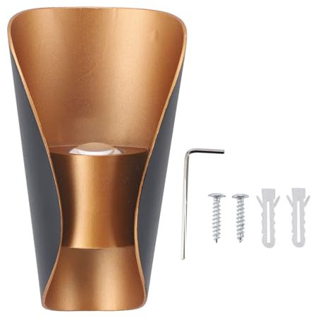 Vvikizy LED-Wandleuchte, LED-Wandleuchte, Wandbeleuchtung, Aluminium, Wasserdicht, Moderne Wandleuchte für den Außenbereich, Flur, Terrasse, 85–265 V