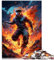 1000 piece puzzle，Colorful Power Rangers，for Adults & Kids Age 12 Years Up Wooden Jigsaw Puzzle，Home Decoration，Size：50x75cm
