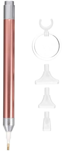 PLAFOPE Kit de Stylo de Peinture Diamant avec lumières LED et loupe Facile à Utiliser