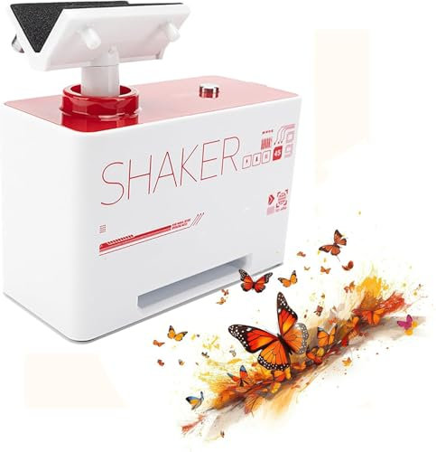 Coctelera de Pintura, Mezclador de Pintura, Agitador de Vibración Irregular de 360°, Herramienta de Pintura para Modelado de Bricolaje para Pasatiempos, para Coctelera de Pintura para Pasatiempos
