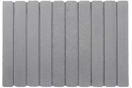 Stein-Badematte – Badematte Stein | Stein-Badematte schnell trocknend | Badewannenmatte Trockenmatte | rutschfeste Duschbodenmatte, schnell trocknend, faltbare Bodenmatte für Badezimmer, Badematte