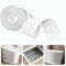 Weichsockelleiste Selbstklebend, 20x20mm 12M PVC Sockelleiste Selbstklebende, Sockelleisten küchenabschlussleiste für Küche und Badezimmer Weiß