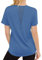 Gyabnw Sportshirt Damen UV Sport Tshirt Kurzarm Oberteile Locker Laufshirt Funktionsshirt