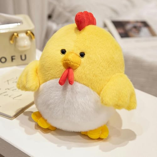 LXQJY Neue Bobo Huhn Dodo Puppe süße große Hahn Plüschtier Griff Puppe Maschine Dekoration Puppe -schwarz-55cm