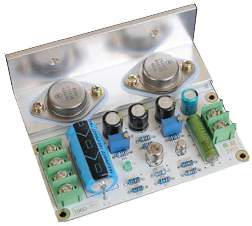 Lbvzxkad 1969 Class A Power Amplifier Board 10-15W HiFi Audio Amplificador with MOT/2N3055 Transistors DIY Kit for Enthusiasts