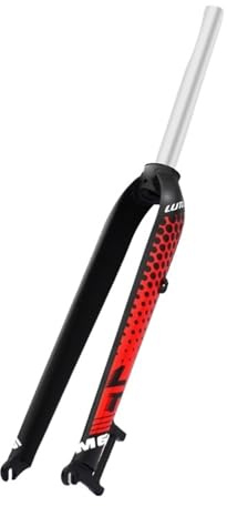 WJLYDM Mountain Bike Forks For 29/27.5/26 Inch & Road Bike 700C Rigid Fork - Aluminium Alloy Disc Brake Cycling Accessories(Black Sliver)