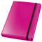 VELOFLEX 4443371 - Sammelbox Velocolor, DIN A4, mit Gummizug, Heftbox aus Karton, glanzkaschiert, pink, 23 x 32 x 4 cm, 1 Stück