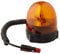 HELLA 2RL 009 506-311 Halogen-Rundumkennleuchte - mit Magnet - Rota Compact - 24V - gelb - Kabel: 600mm - Stecker: DIN ISO 4165 - Menge: 1