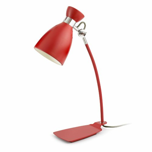 Faro Barcelona Retro 20005 – Desktop und Fuß-Lampen, 20 W, Metall, Rot