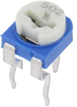 10X RKT6V-5K Potentiometer: für den Einbau 1-Drehung,liegend 5kΩ 100mW SR PASSIV