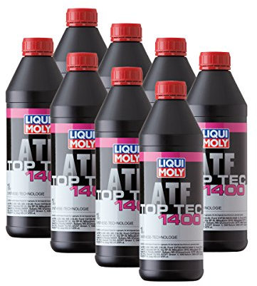 8x LIQUI MOLY 3662 Top Tec ATF 1400 Automatik Getriebeöl 1L