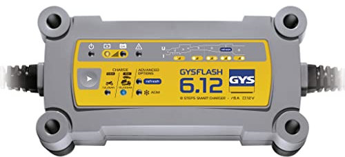 GYS Chargeur de Batterie GYSFLASH 6.12 029613 - Prise Britannique