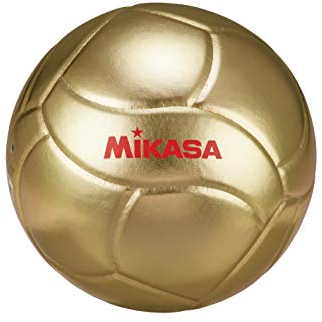 MIKASA Unisex – Erwachsene VG018W Volleyball, Gold, 5