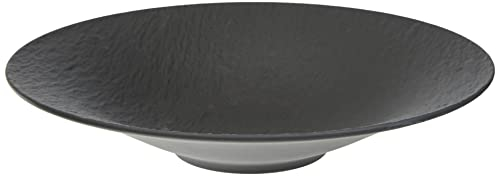 Villeroy & Boch - Manufacture Rock Schale, 6 Stück, 28,4 cm, Premium Porzellan, Schwarz