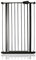 Safetots Extra Tall Narrow Metal Safety Gate Pressure Fit, 68.5cm - 75cm, Matt Black, 104cm in Height, Extra Tall Stair Gate, Tall Baby Gate, Easy Installation