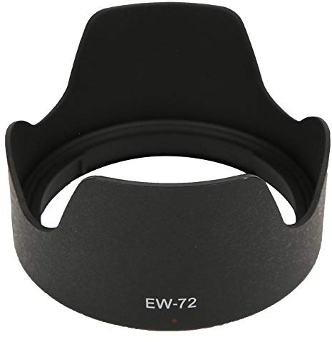 Paraluce, EW-72 Sostituzione paraluce in plastica per EF 35mm f/2.0 IS USM, previene Il la Sabbia, la Pioggia e la Neve in Una certa Misura