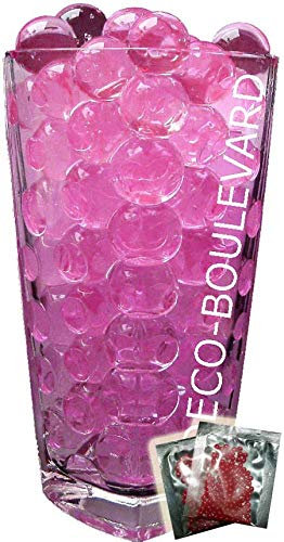 Deco-Boulevard 10 Tüten MEDIUM Rosa - Wasserperlen, Gelperlen, Blumenperlen, Hydroperlen