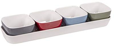 Bo-Camp Melamine Snack-Set, Mehrfarbig, Einheitsgröße