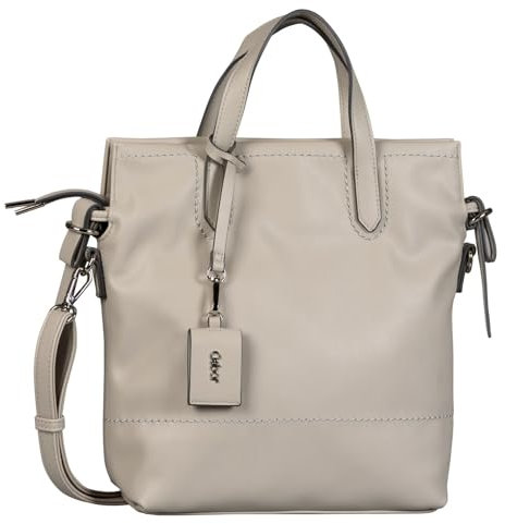 Gabor Damen Felica Tote Bag, Light Grey