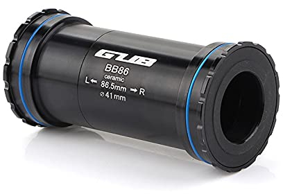 COONIUM BB86 / BB92 Gewinde-Tretlager, Keramiklager, Press-Passform, kompatibel mit 24 mm Shimano oder 22/24 mm SRAM GXP Kurbelspindel