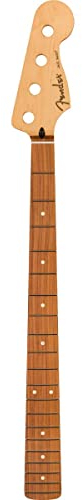 Fender Neck, Player Series Jazz Bass® Neck, 20 Medium Jumbo Frets, Pau Ferro, 9.5, Modern C