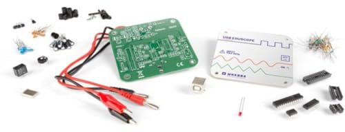 Whadda Kit d'oscilloscope éducatif pour PC, analyseur de Spectre, enregistreur transitoire