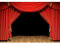 Aoihrraan 1,5x1m Theater Bühne Hintergrund Rot Vorhänge Rustikal Vintage Holz Boden Bühne Fotografie Hintergrund Talent Leistung Show Auszeichnung Zeremonie Festival Feier Banner Foto Requisiten