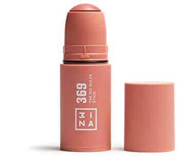 3INA MAKEUP - The No-Rules Stick 369 - Marron Rose - Blush Crème aux Acide Hyaluronique - Stick pour Yeux, Lèvres et Joues - Fini Naturel et Lumineux - Vegan - Cruelty Free