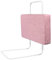 NAIZY Bettgitter Rausfallschutz Baby 60cm Bettschutzgitter 5-Loch höhenverstellbar Rausfallschutz Waschbarem Reißverschluss Kinderbettgitter für Familienbett und Kinderbett, 60cm Rosa