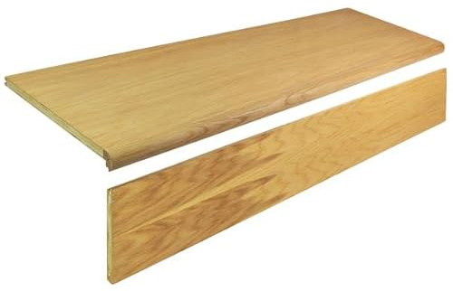 Stair Klad Tread & Riser 1000mm - 3 Pack - Oak Lacquered Finish