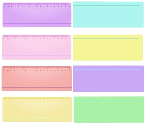 16 Stück Leselineal Farbüberzüge Legasthenie Overlays für Legasthenie ADHS Lesehilfe