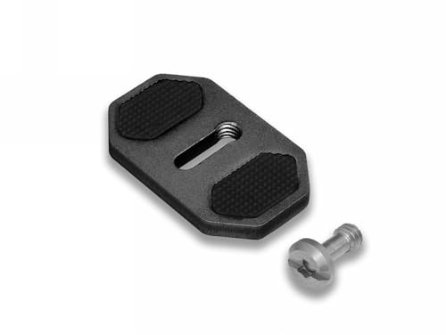 Silence Corner Atoll Heightening Plate - Black - Pro Accessory for Mounting More Compact Camera Bodies to Atoll Rotating Collar - Compatible with All Models (S/C/D) - Height Extension Mount