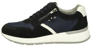Valleverde Scarpa da Uomo Blu in Tela con Cerniera 36845-BLU 44 EU