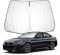BIXUAN Protección Solar G30 Compatible con BMW Serie 5 G30 G31 G38 2018-2024 F10 F11 F07 2011-2017 Cubierta del Parabrisas Delantero