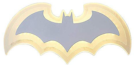 Moderne Creative LED Mur Lampe Acrylique Abat-Jour Lampe Batman Design Applique Éclairage Intérieur Décoration Escalier Couloir Loft Chambre Salon Salle À Manger Murs Bar L30 * H15cm 18W Réchauffe La