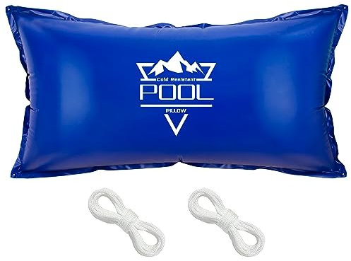 Pool Pillows for Above Ground Pools 4'x8' Winter Pool Cover Air Pillow Heavy-Duty Cold-Resistant Ice Equalizer Swimming Pool Balloon Pillow Winter Closing Kit Winterizer Inflatable Bubble Winterizing