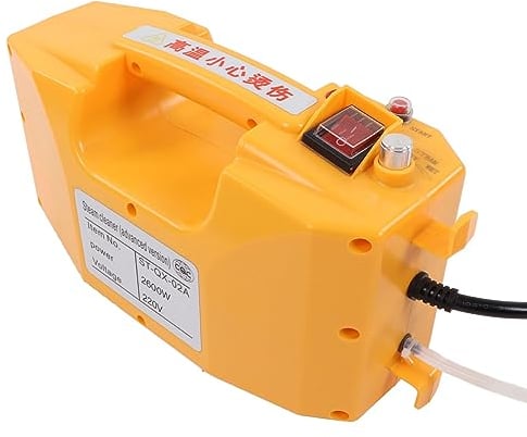 lyrlody Pulitore a Vapore Manuale 2500 W, ad Alta Pressione, pulitore a Vapore, per casa, Cucina, Bagno, Spina UE 220 V, lyrlodyaqobxurizt-12