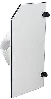 GODARM Urinal-Sichtschutzplatten Trennschutzwand wasserdichte PVC-Urinal-Leitwand,Urinal-Bildschirm Toilettentrennwand for Schulen/öffentliche Plätze,Urinal-Trennwand
