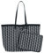 Lacoste Damen Portemonnaie Shopping Bag,Mono Sinople Farine (P44),Einheitsgröße (One Size)