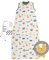 schlummersack Schlafsack Baby Sommer 110 cm dünn Dschungel | Babyschlafsack Sommer 1.0 Tog 1 Tog Baby Schlafsack Sommer | Schlafsack Baby Baumwolle Sommer Frühling