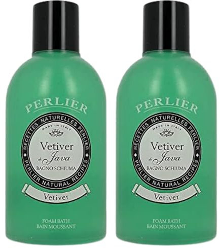Perlier Bagnoschiuma, VETIVER DI JAVA 500ml (2 Flaconi)
