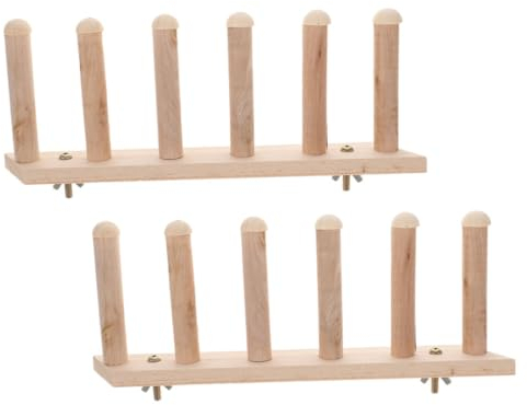 VANZACK 2 Stücke Katze Schritte Holz Treppen Katze Klettern Leiter Montiert Regale Sitzstangen