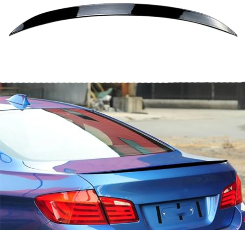 Zyfwzc Auto-Heckspoiler für BMW 5 Series F10 2011-2017,ABS-Heckspoiler,Heckklappenflügel,Glossy Black