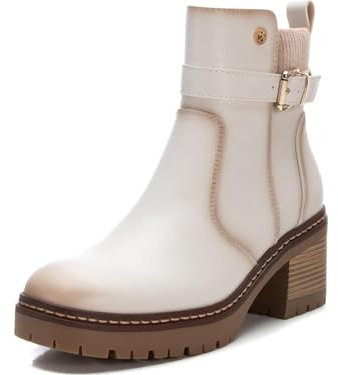 XTI 143371, Stivaletto Donna, Beige, 40 EU