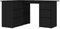 Genérico Escritorio,Escritorio esquinero, Negro, 145 x 100 x 76 cm, Material Madera