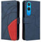 XINNI Housse pour Telephone OnePlus Nord CE4 Lite 5G Etui, PU/TPU Rétro Retourner Cuir Coque Magnétique Anti Chute Portefeuille Protection Case Cover, Bleu