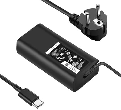 65w Nouveau Chargeur d'ordinateur Portable Ultra - Mince HP USB C pour HP chromebook X360 Envy X360 elitebook X360 Spectre X360 elitebook/chromebook/Elite x2 / Envy/probook Voyage Type C