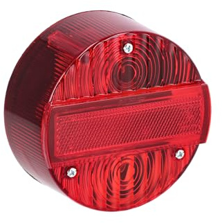 Rücklicht rund, mit KZB, komplett, Ø120mm - für Simson S50, S51, S70, KR51/