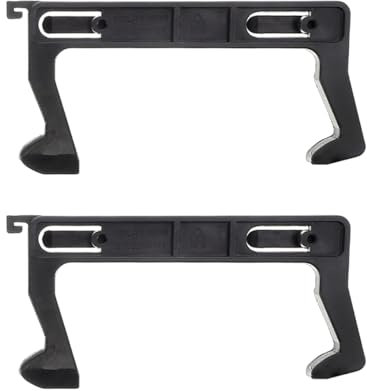 Alipis Microwave Door Latch Replacement 2Pcs Plastic Hook for C17L Microwave Oven Door Switch Parts